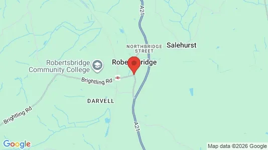 Apartments for rent i Robertsbridge - East Sussex - kort over placeringen