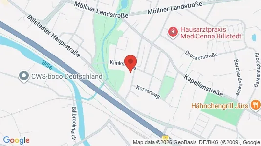 Apartments for rent i Hamburg Mitte - kort over placeringen