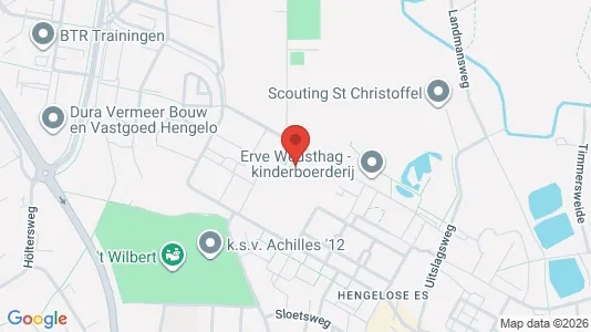 Apartments for rent i Hengelo - kort over placeringen