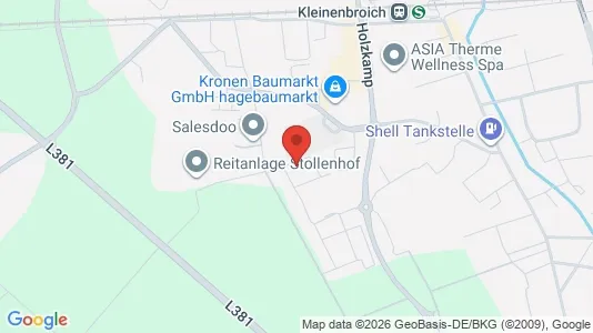 Apartments for rent i Rhein-Kreis Neuss - kort over placeringen