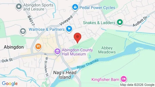 Apartments for rent i Abingdon - Oxfordshire - kort over placeringen
