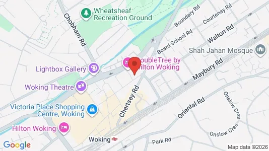 Apartments for rent i Woking - Surrey - kort over placeringen