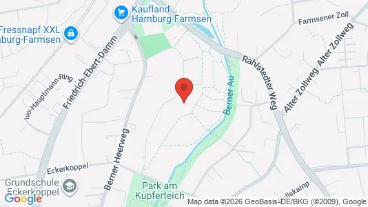 Apartments for rent i Hamburg Wandsbek - kort over placeringen