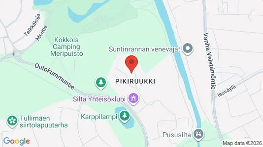 Apartments for rent i Kokkola - kort over placeringen