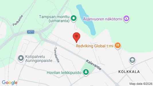 Apartments for rent i Kotka - kort over placeringen