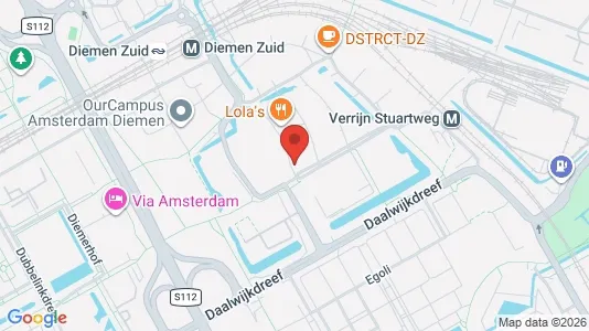Apartments for rent i Diemen - kort over placeringen