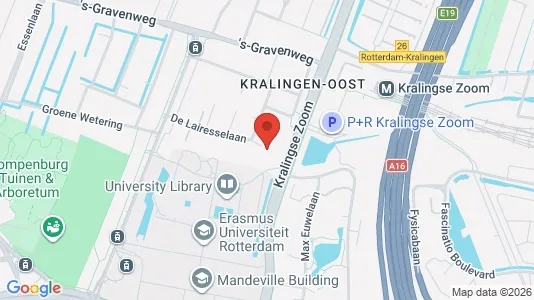 Apartments for rent i Rotterdam Kralingen-Crooswijk - kort over placeringen