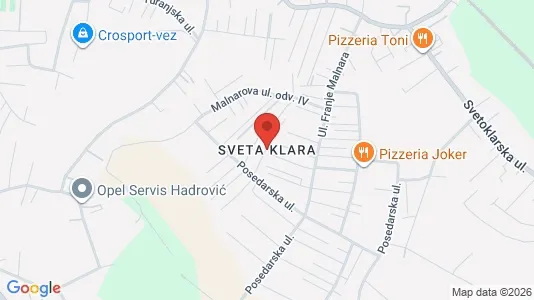Apartments for rent i Sljeme (Medvednica-Tomislavac) - kort over placeringen