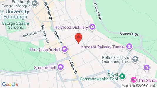 Apartments for rent i Edinburgh - Midlothian - kort over placeringen