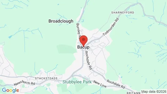 Houses for rent i Rossendale - Lancashire - kort over placeringen