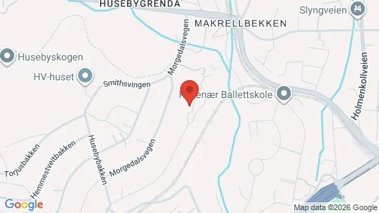 Apartments for rent i Oslo Vestre Aker - kort over placeringen