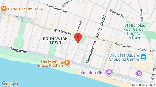 Apartments for rent i Brighton - East Sussex - kort over placeringen