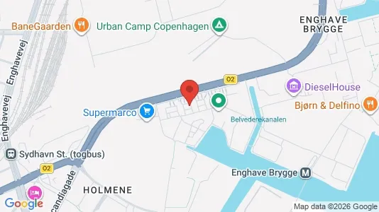 Apartments for rent i Copenhagen SV - kort over placeringen