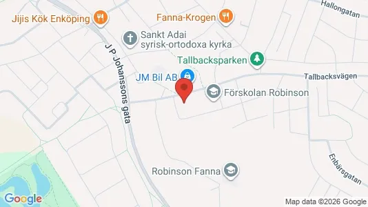 Apartments for rent i Enköping - kort over placeringen