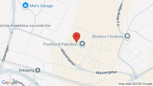 Apartments for rent i Enköping - kort over placeringen