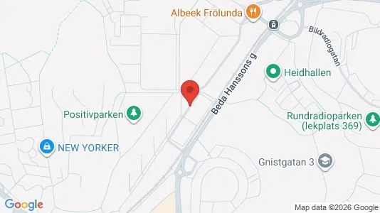 Apartments for rent i Askim-Frölunda-Högsbo - kort over placeringen