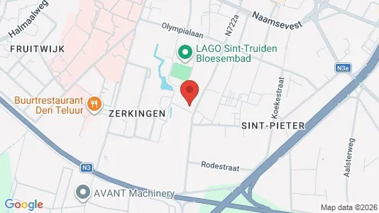 Apartments for rent i Sint-Truiden - kort over placeringen