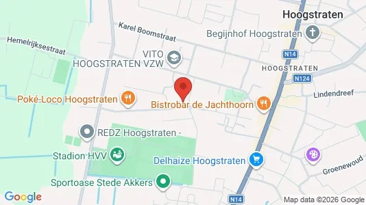 Apartments for rent i Hoogstraten - kort over placeringen