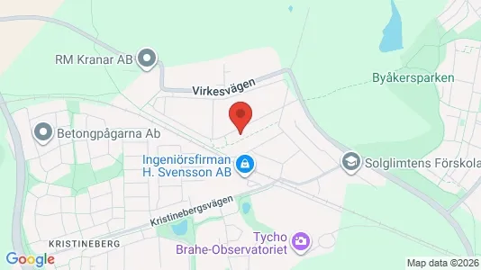 Apartments for rent i Oxie - kort over placeringen
