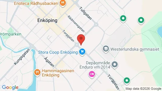 Apartments for rent i Enköping - kort over placeringen