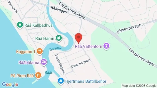 Apartments for rent i Helsingborg - kort over placeringen