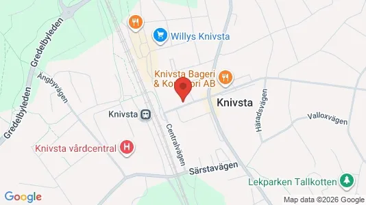 Apartments for rent i Knivsta - kort over placeringen