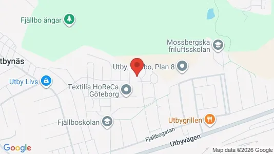 Rooms for rent i Gothenburg East - kort over placeringen
