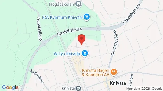 Apartments for rent i Knivsta - kort over placeringen