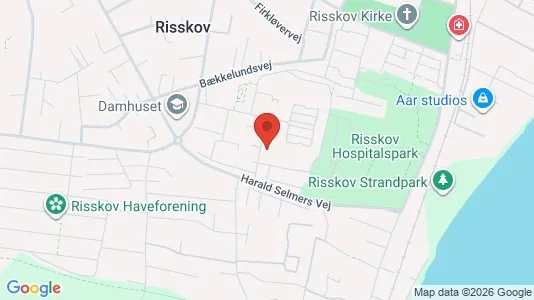 Apartments for rent i Risskov - kort over placeringen