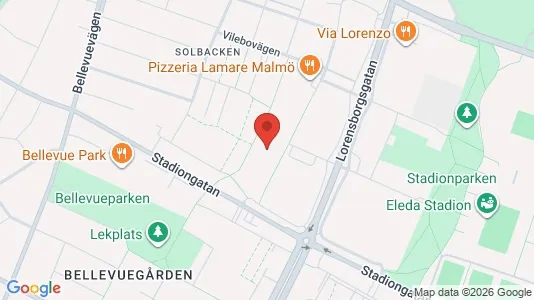 Apartments for rent i Malmö City - kort over placeringen