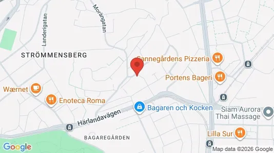 Apartments for rent i Örgryte-Härlanda - kort over placeringen