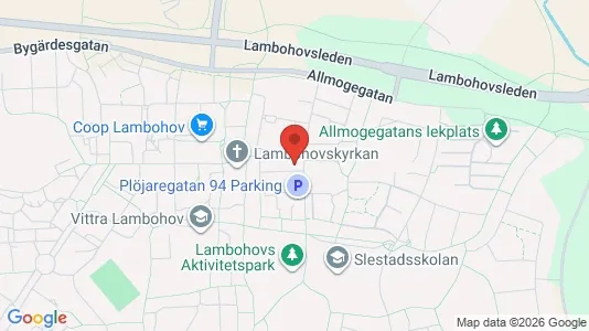 Apartments for rent i Linköping - kort over placeringen