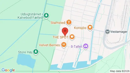 Apartments for rent i Copenhagen S - kort over placeringen