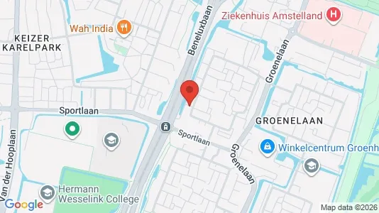 Apartments for rent i Amstelveen - kort over placeringen
