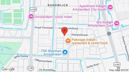 Apartments for rent i Amstelveen - kort over placeringen