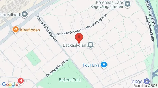 Apartments for rent i Kirseberg - kort over placeringen