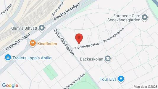 Apartments for rent i Kirseberg - kort over placeringen