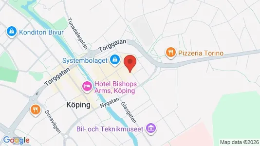 Apartments for rent i Köping - kort over placeringen