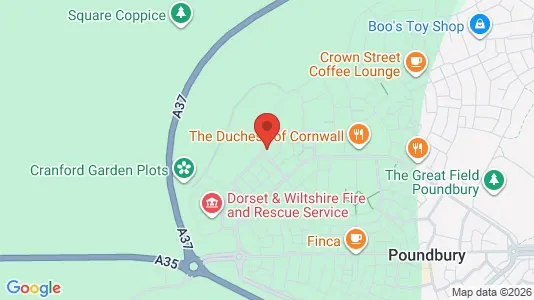 Apartments for rent i Dorchester - Dorset - kort over placeringen