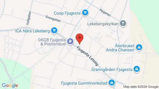 Apartments for rent i Lekeberg - kort over placeringen