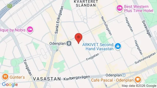Apartments for rent i Vasastan - kort over placeringen