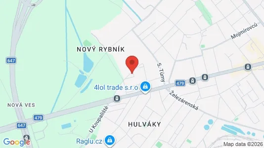 Apartments for rent i Ostrava-město - kort over placeringen