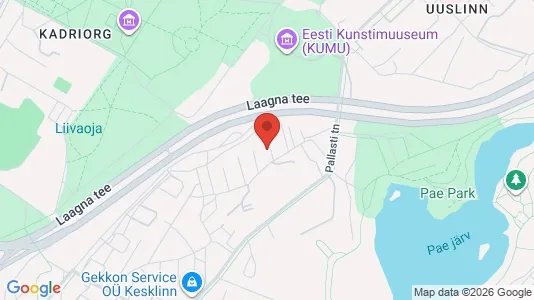 Apartments for rent i Tallinn Kesklinna - kort over placeringen