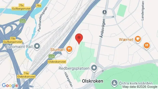 Apartments for rent i Örgryte-Härlanda - kort over placeringen