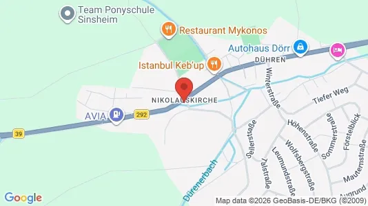 Apartments for rent i Rhein-Neckar-Kreis - kort over placeringen