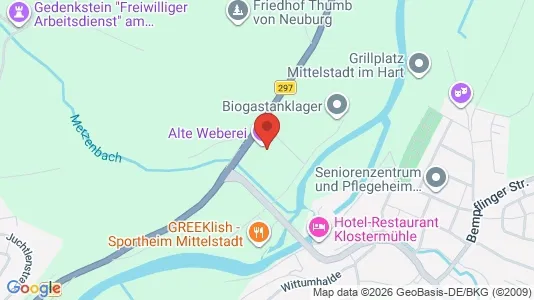 Apartments for rent i Reutlingen - kort over placeringen