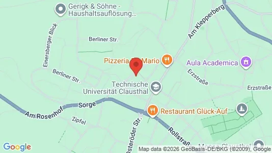 Apartments for rent i Goslar - kort over placeringen