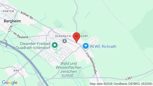 Apartments for rent i Rhein-Erft-Kreis - kort over placeringen