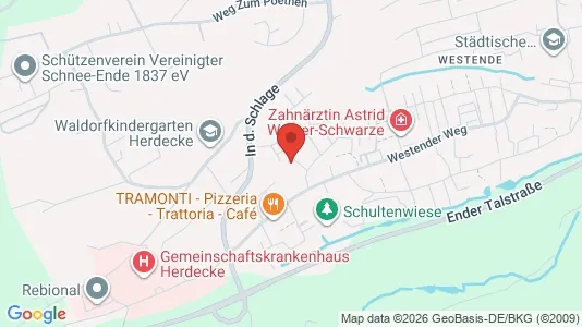 Apartments for rent i Ennepe-Ruhr-Kreis - kort over placeringen