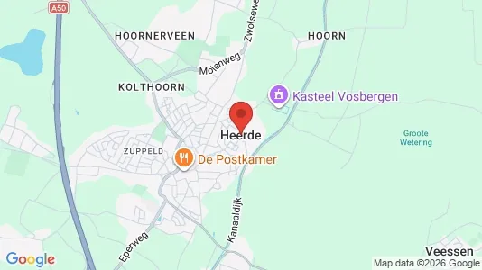 Apartments for rent i Heerde - kort over placeringen